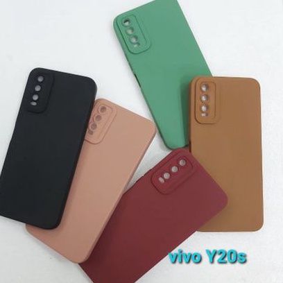 Case ProCamera Soft Matte With Camera Protector 9D Vivo Y20 Y20s Y12S Y21 Y21S Y21T Y33S Y36 4G Y36 5G