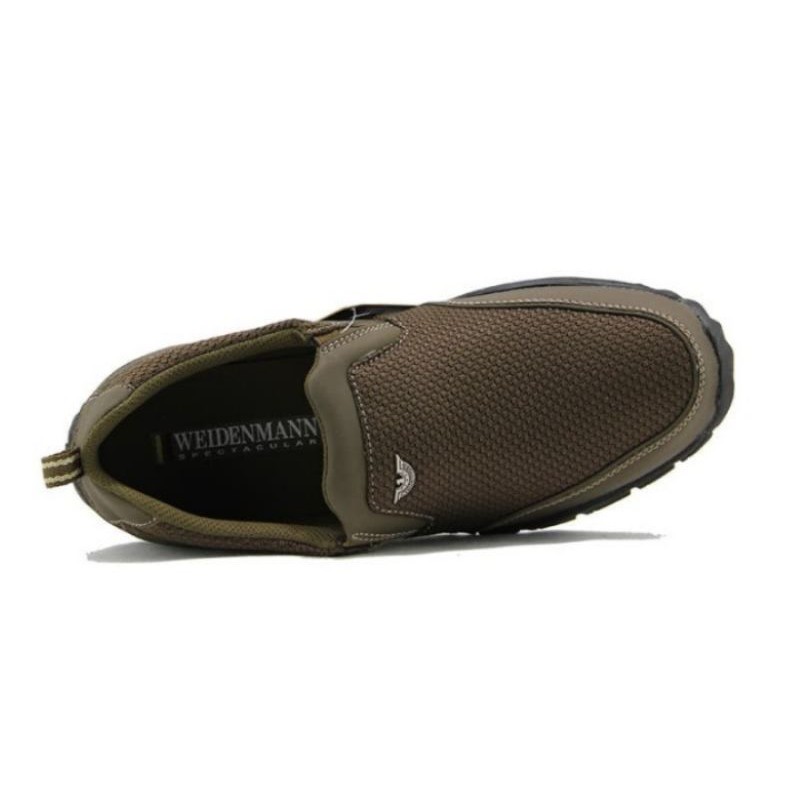 Sepatu Casual Slip On Weidenmann walker 02  Olive - Sepatu Casual Pria Original