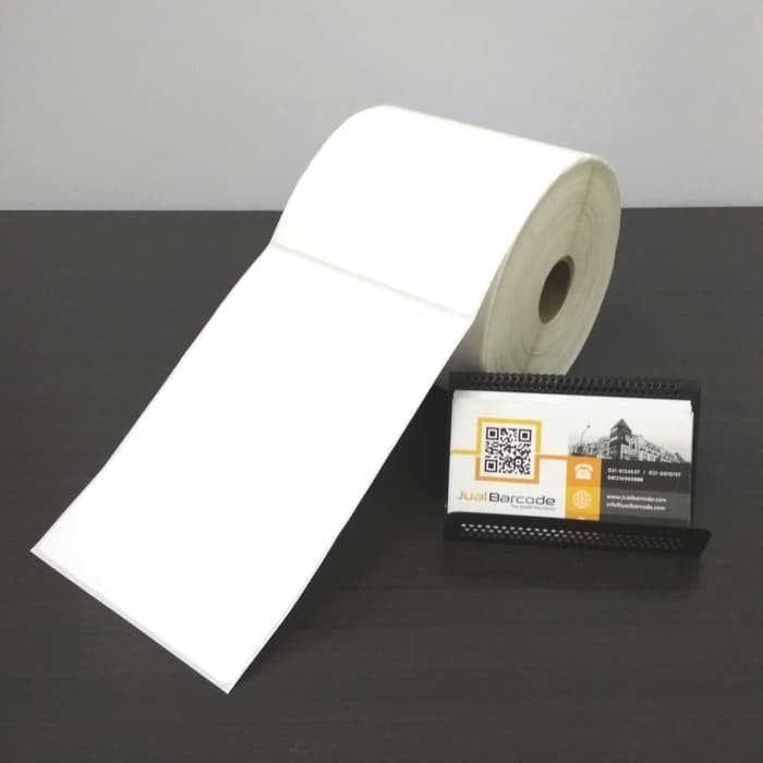 

KERTAS LABEL PRINTER BARCODE 100 X 150 MM (1 LINE ) 4" x 6" SEMICOATED