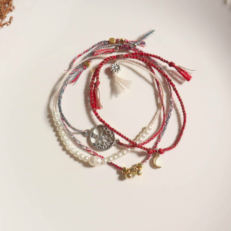 bright christmas (gelang set/ gelang natal)