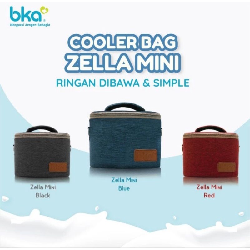 BKA Cooler Bag ASI Zella Bag Mini Series - Tas Pendingin Botol Susu