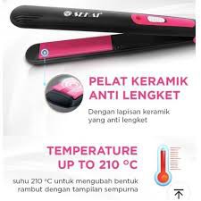 Catokan Rambut  Sekai type HS 261 - Hair Straightner sekai HS 261 - Penglurus Rambut