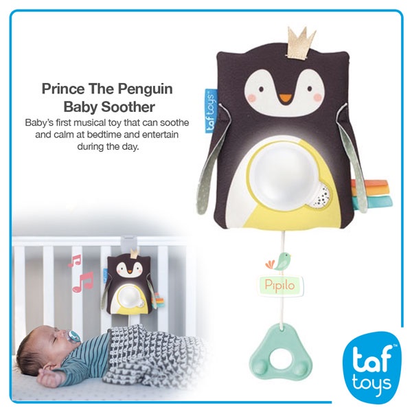 Taf Toys Penguin Soother (Mainan Bayi)