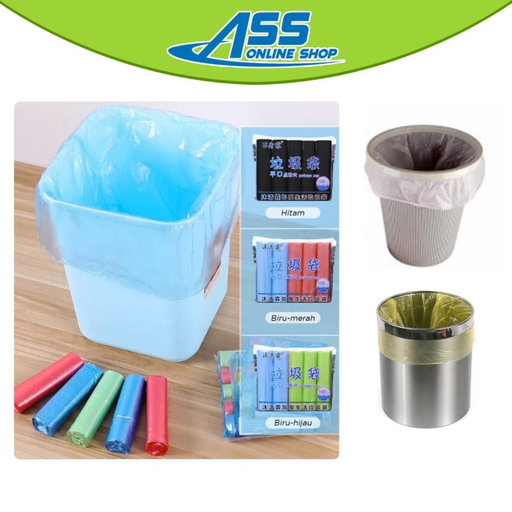 [ASS] Kantong Plastik Roll/Kantong Sampah Gulung 45x50 Cm