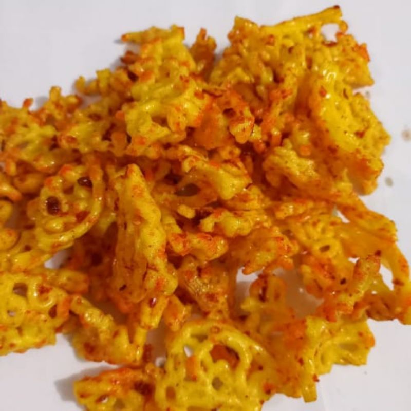 

Seblak Krupuk Pedas Sebring Kerupuk Mie Kuning Bantat Cemilan Murah Enak Pedas