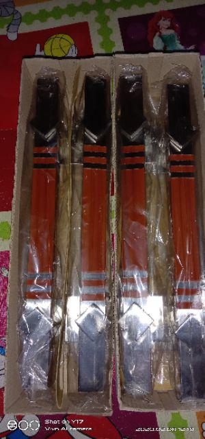 2 Pull Handle Pintu Kotak Kaki Besar Spb Coklat Natur 33 Cm Kunci Pintu Tarikan Pintu Pegangan Pintu