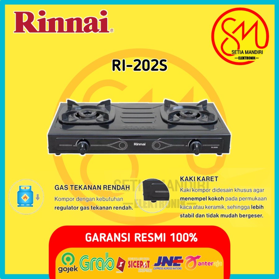 Rinnai RI 202S Kompor Gas