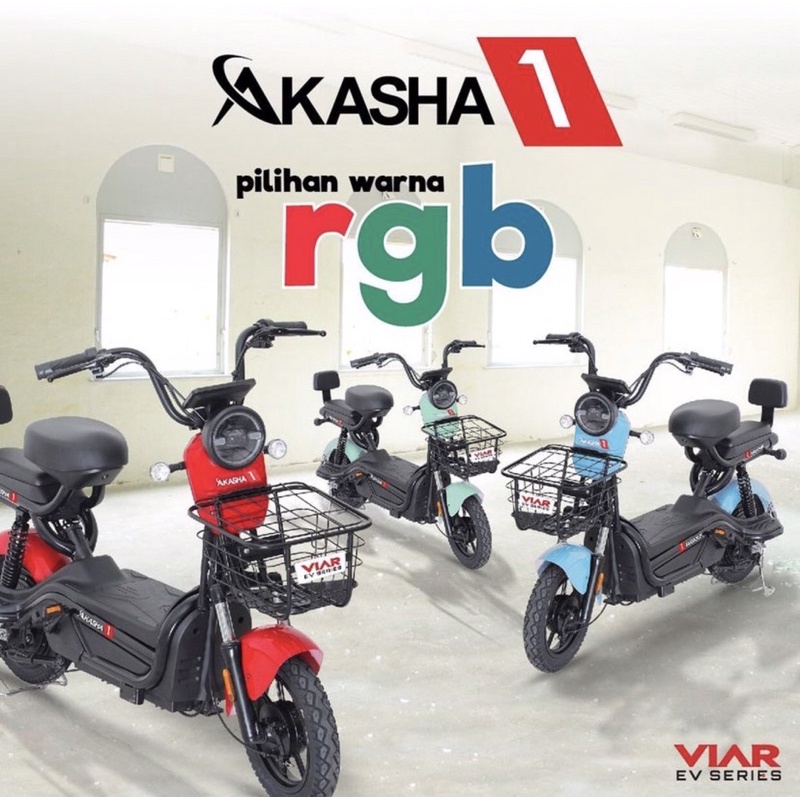 Sepeda listrik viar akasha 1 selis ebike