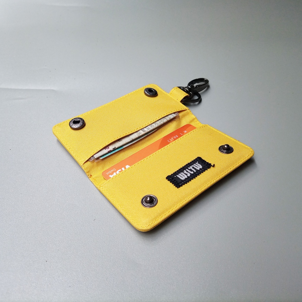 gantungan kunci Motor Dompet Stnk Mobil Yellow - WSGK083