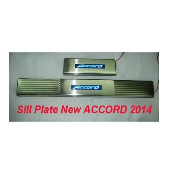 SillPlate Samping ACCORD 2014 - 2018 Nyala Lampu LED
