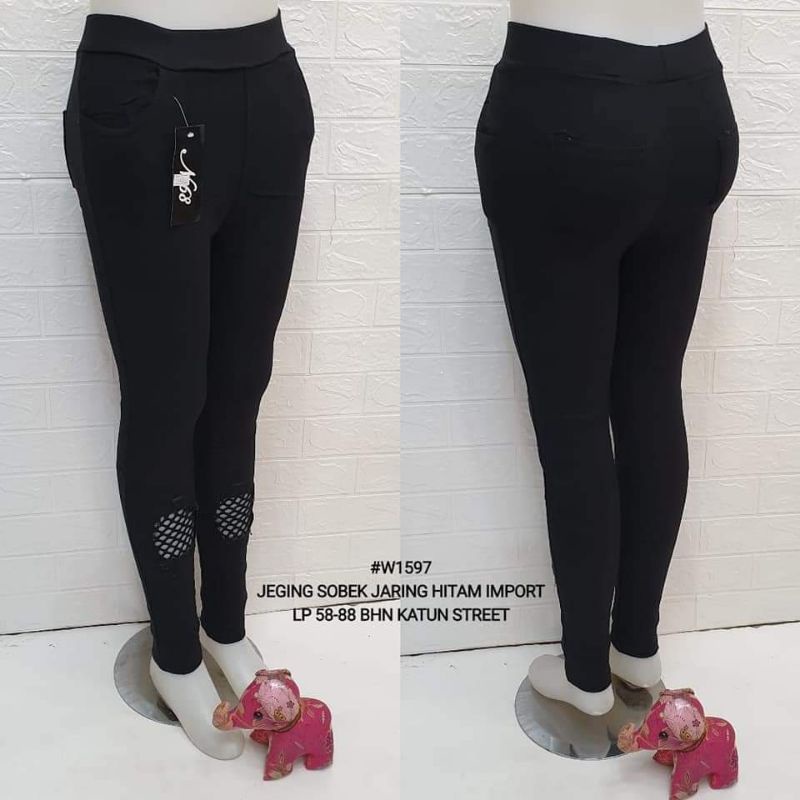 JEGGING RIPPED JARING / JEGGING IMPORT