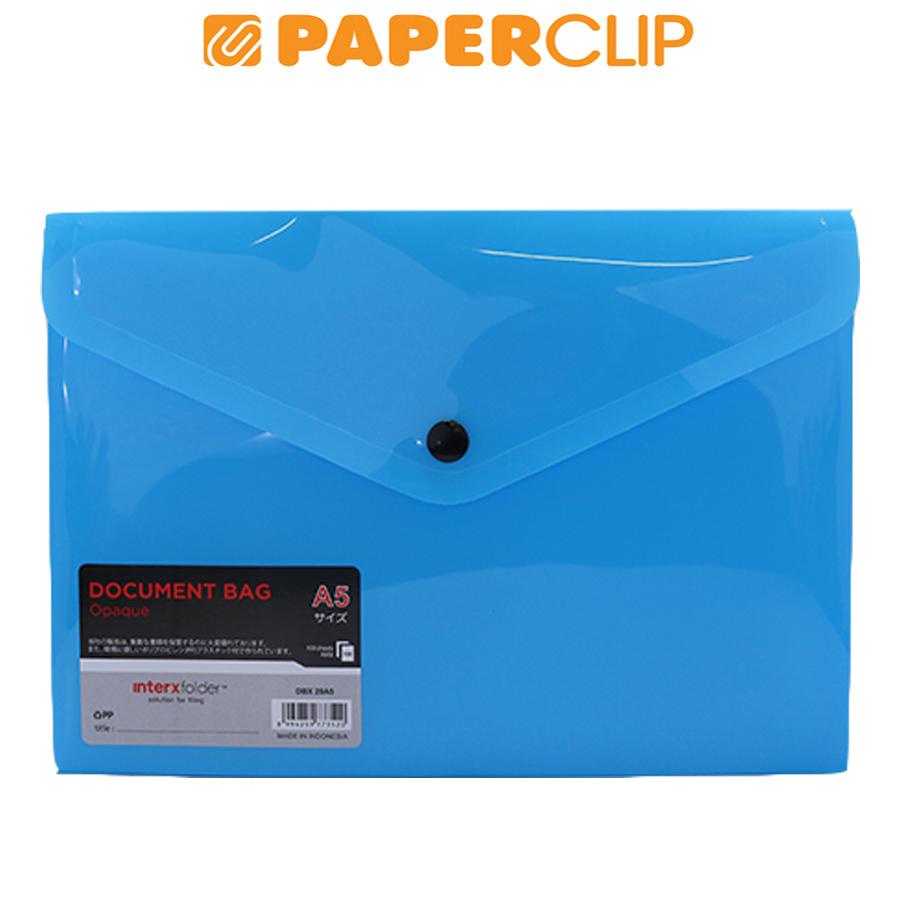 

SMART POCKET INTERXFOLDER OPAQUE DBX20A5 A5 BLUE