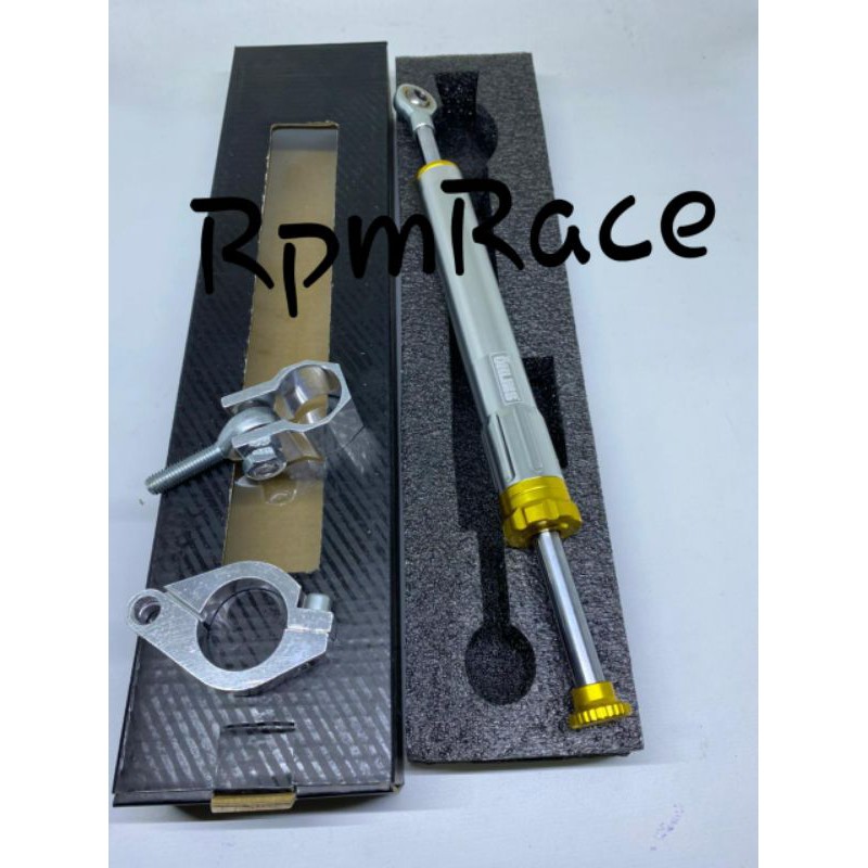 Stabilizer stabiliser hidrolik  klik stang stelan Ohlins cnc Vixion Rx king Sonic Satria Fu Cb 150 r