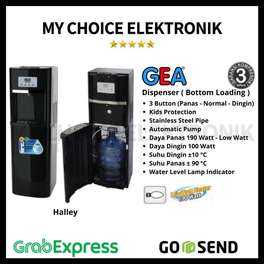 GEA Water Dispenser HALLEY