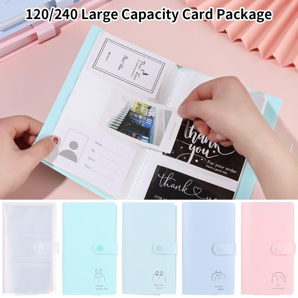 Suyo Card Holder Tempat Kartu Nama Star Photo Photocard Book Card Stock 240kantong