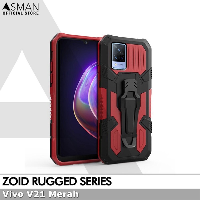 Asman Case Vivo V21 Zoid Ruged Armor Premium