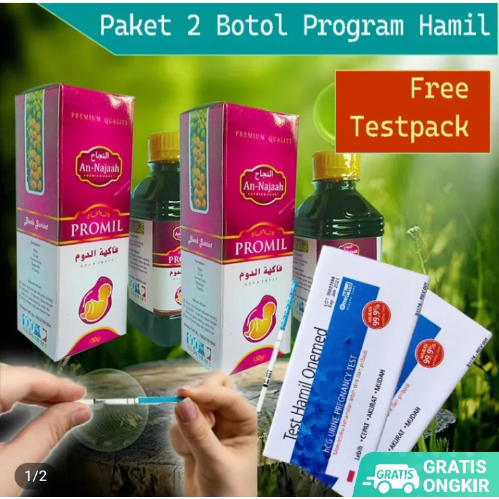 

Madu Promil [PAKET 2 BOTOL] Madu Zuriat Promil An-Najaah 350gr [Plus Sari Kurma Muda] + Testpack (untuk tes kehamilan)