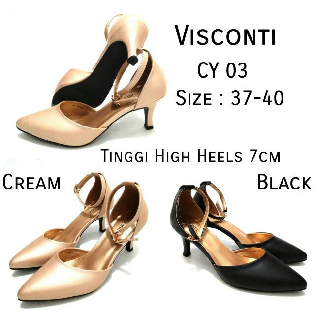 HIGH HEELS WOMAN VISCONTY CY 03 MURAH BARU KEREN STYLE