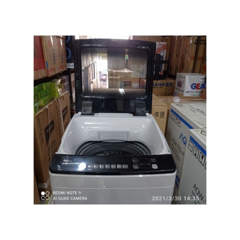 Mesin Cuci Sharp ES M9000T GG 1 Tabung - 9 KG
