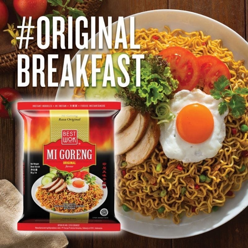 

Best Wok Mi Mie Goreng Original Black Pepper Seafood Hot Spicy Instant Noodle