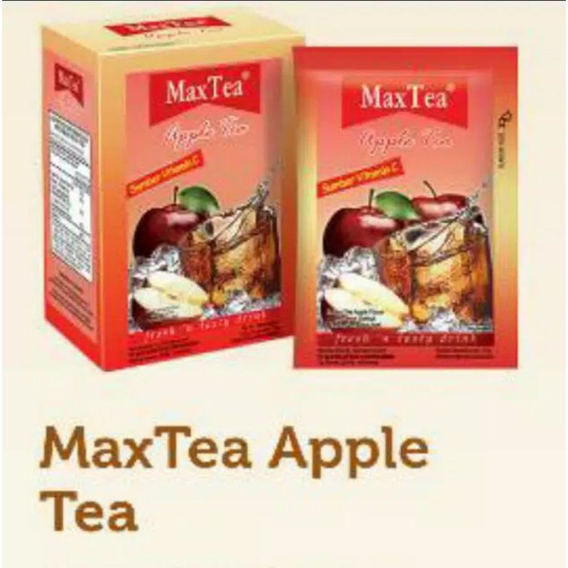 Repack Indocafe Maxtea Apple Tea 1 sachet @ 25gr