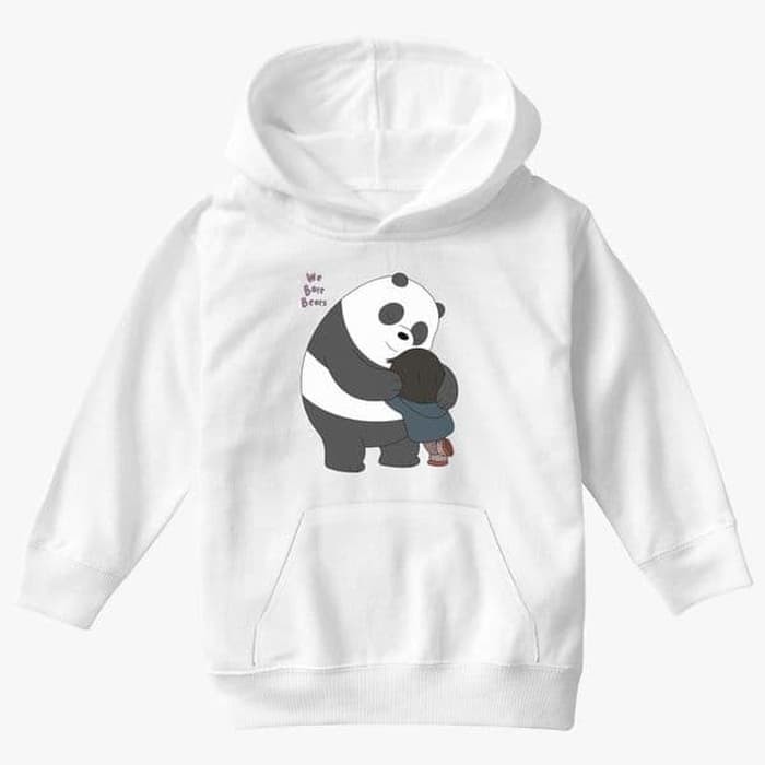 Jaket Jumper / Hoodie /  Sweater   We Bare Bears Bear Panda Hug