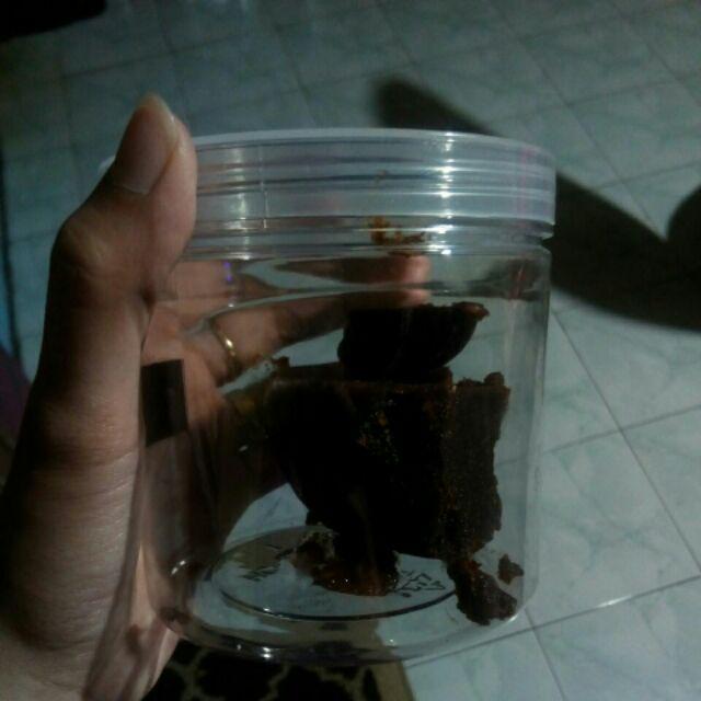 Toples Plastik Tutup Bening 100x100mm 650ml