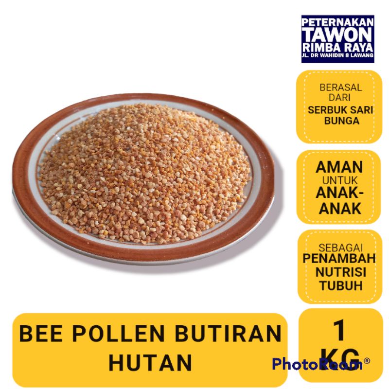 Jual Bee Pollen Hutan Kemasan 1 Kg | Shopee Indonesia