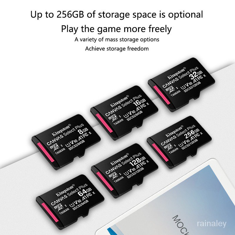 Kingston SD Card Micro sd card Memory Card Class 10 100MB/s  16GB/32GB/64GB/128GB/256GB TF Card