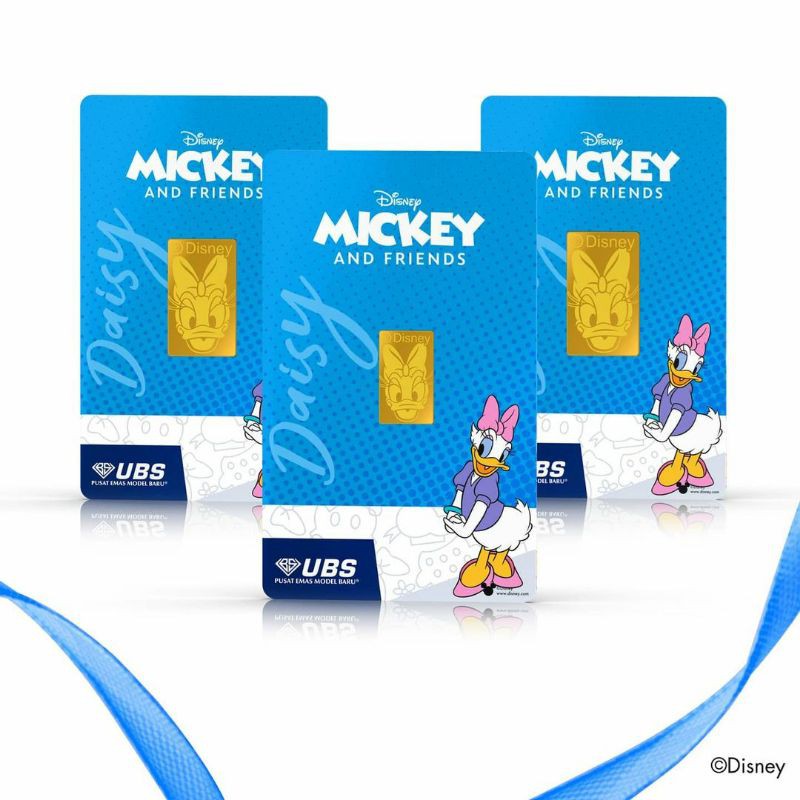 Jual UBS Disney Emas LM Logam Mulia 2 gr gram Donald Daisy    Duck