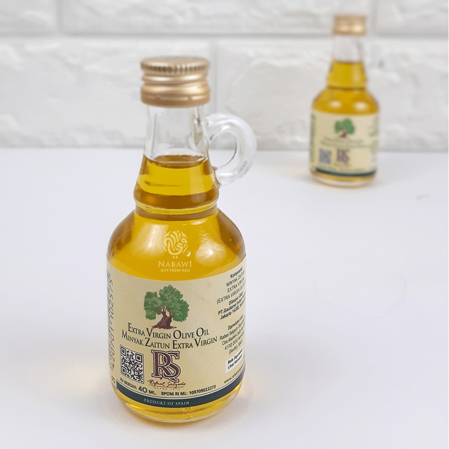 

Minyak Zaitun RS Extra Virgin Olive Oil Evoo 40 ML Oleh Oleh Haji dan Umroh