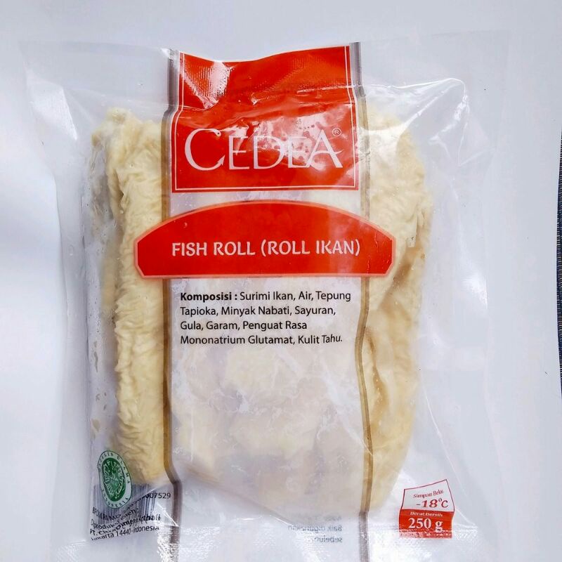 

❤ SEMBAKO MURAH ❤ CEDEA FISH ROLL 250gr (ROLL IKAN) FROZEN FOOD FISHROLL OTAK-OTAK IKAN