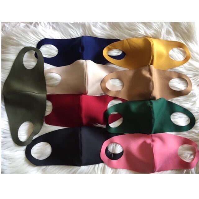 MASKER MURAH KAIN POLOS BAHAN SCUBA