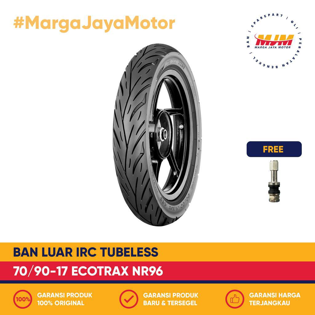 Ban Luar IRC Ecotrax NR96 70/90-17 Tubeless Free Pentil