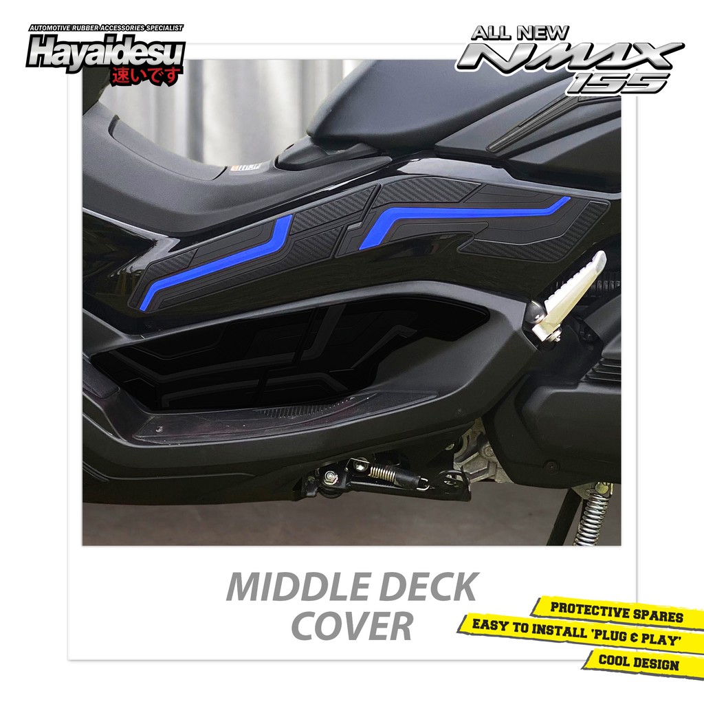 

Hayaidesu All New NMAX 2020 Middle Deck Cover Variasi Body Protector