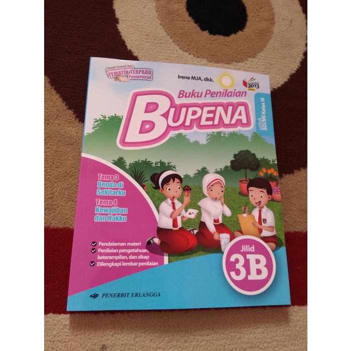 

❤BISA COD❤ BUPENA 3B KELAS 3 SD PENERBIT ERLANGGA KURIKULUM 2013 REVISI 2018