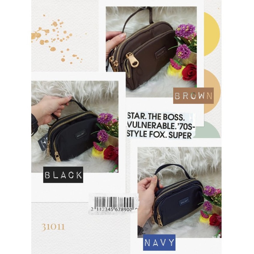 7.7   TERMURAH TAS SELEMPANG WANITA WALLABY / FASHION TAS SELEPANG (COD)  31011 #Shopeehaul #racunshopee