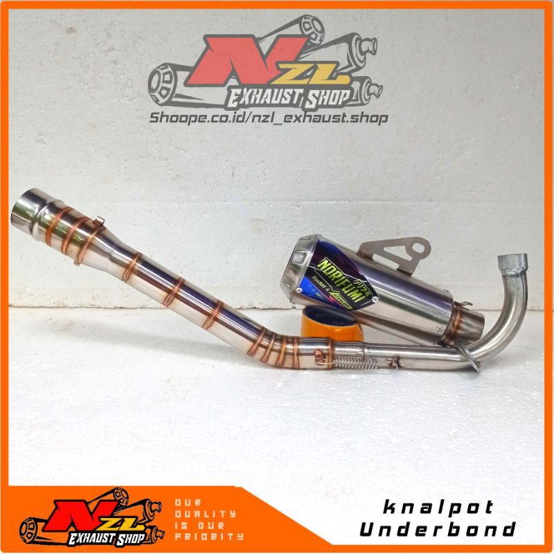 KNALPOT PJR KOMPETISI A SARANGAN 1/2  PNP ALL MOTOR BEBEK