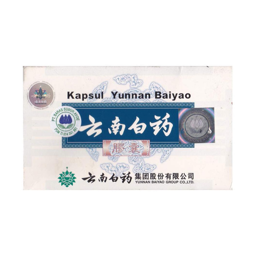Kapsul Yunnan Baiyao /yunan payau