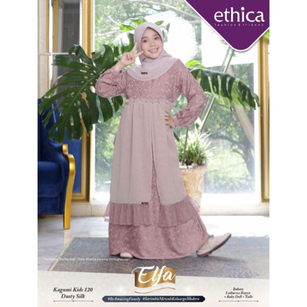 [READY] SARIMBIT ETHICA ELFA 258 DUSTY SILK KAGUMI 252 KAHFI 231