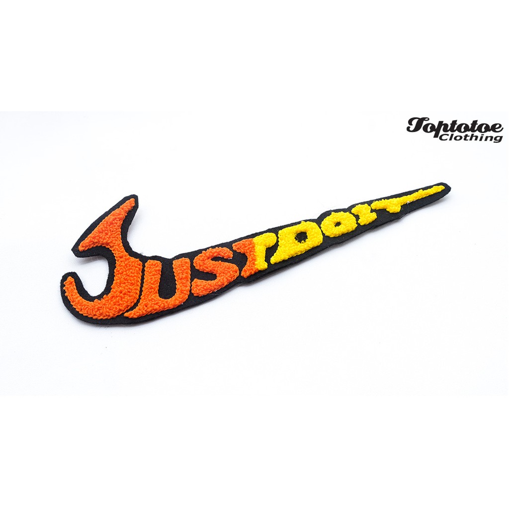 Special Order Aplikasi Bordir Patch Chenille Embroidery