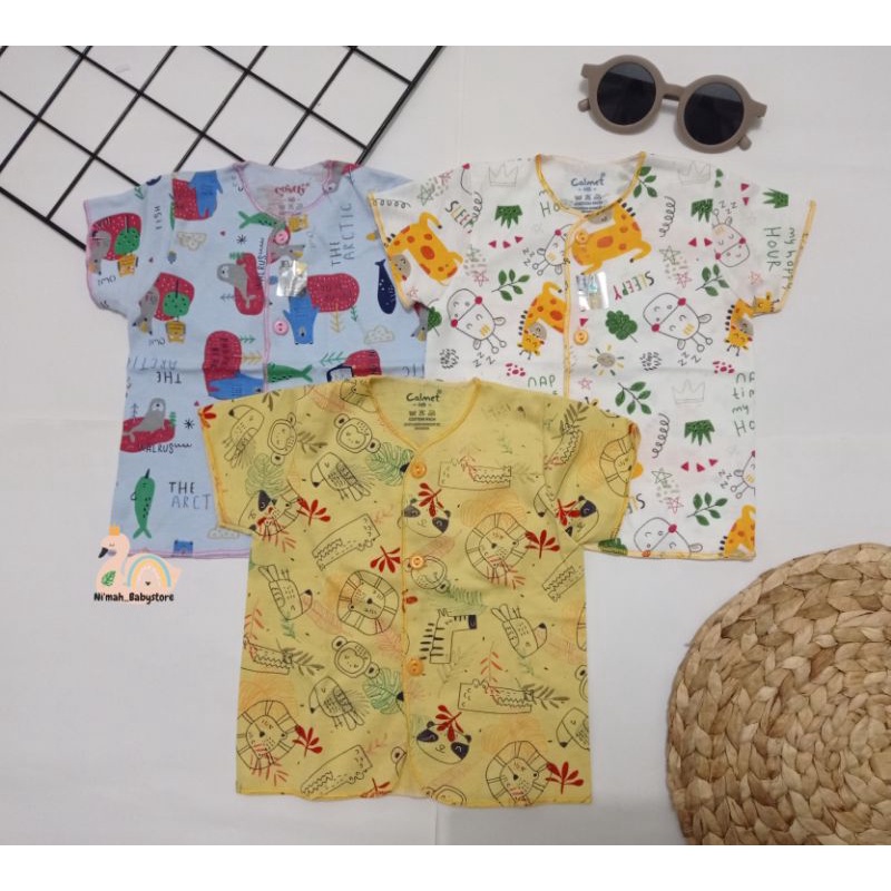 Baju bayi lengan pendek newborn(0-3 bulan)