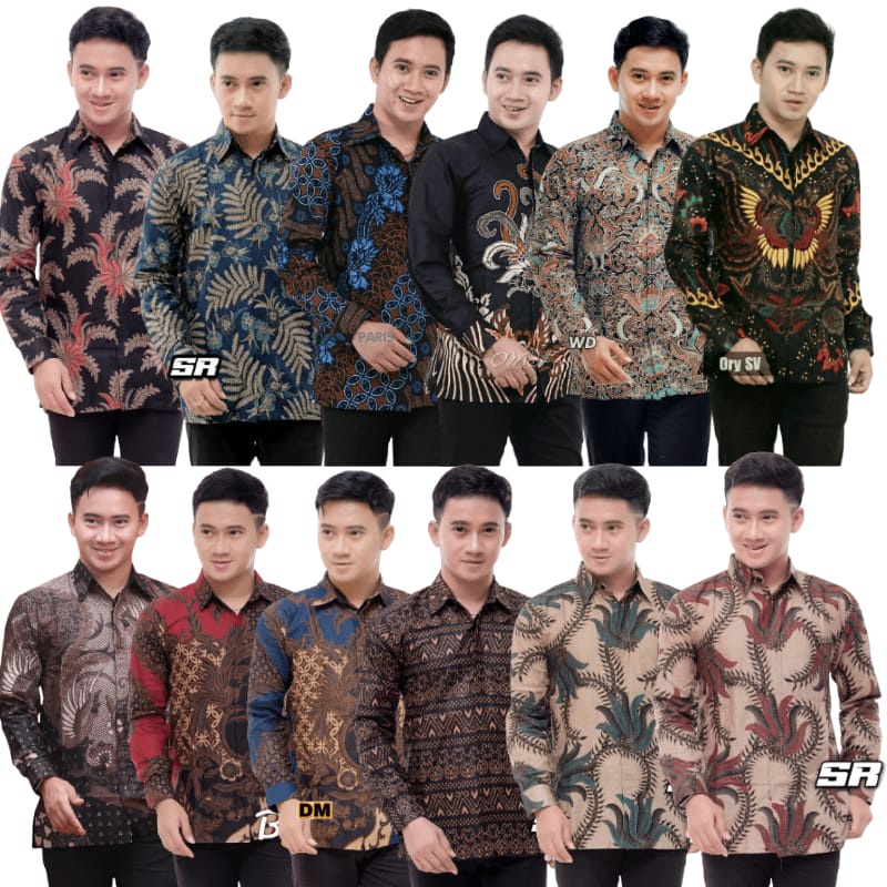 EW ARRIVAL DISTRO BATIK PRIA SOGAN HRB026 BATIKAF NOTOARTO BATIK IPNU-IPPNU HEM PRIA Bell M L XL BAT