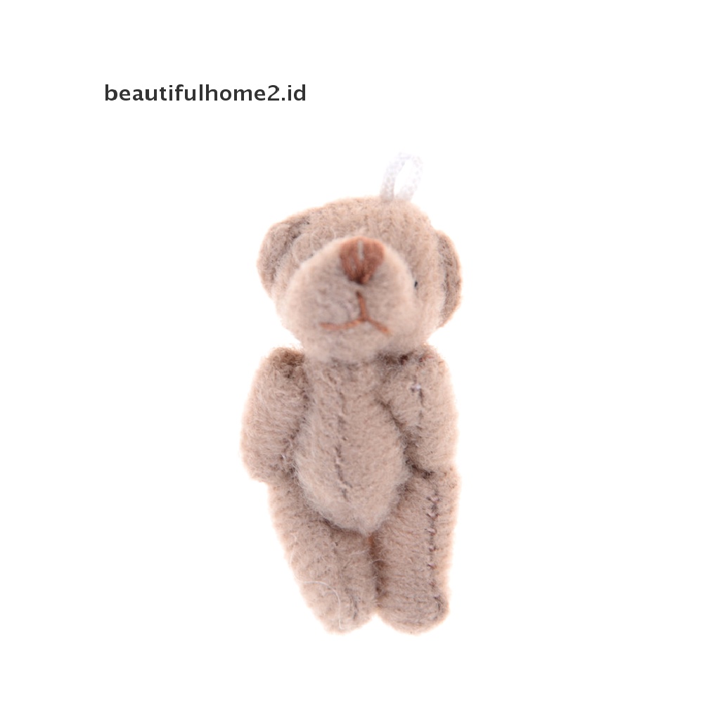 (Beautifulhome2) Buku Literatur Bahasa MandarinId 1pc Boneka Plush Beruang Ukuran 3.5cm