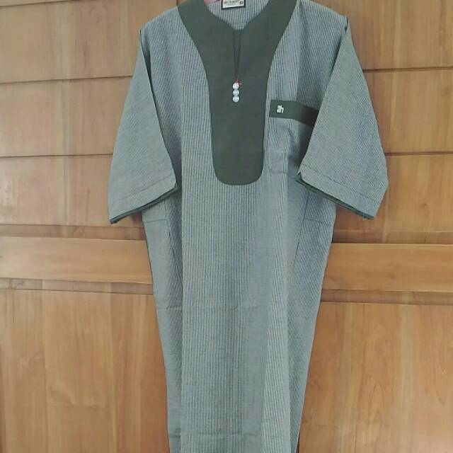 Gamis Jubah Pria Lengan Pendek Al Ham Size S