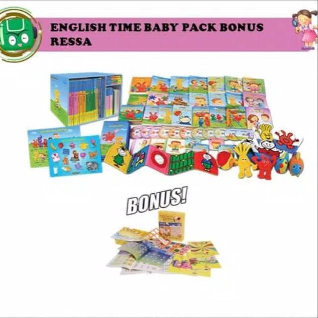 English Time Baby Pack - Tigaraksa Educational