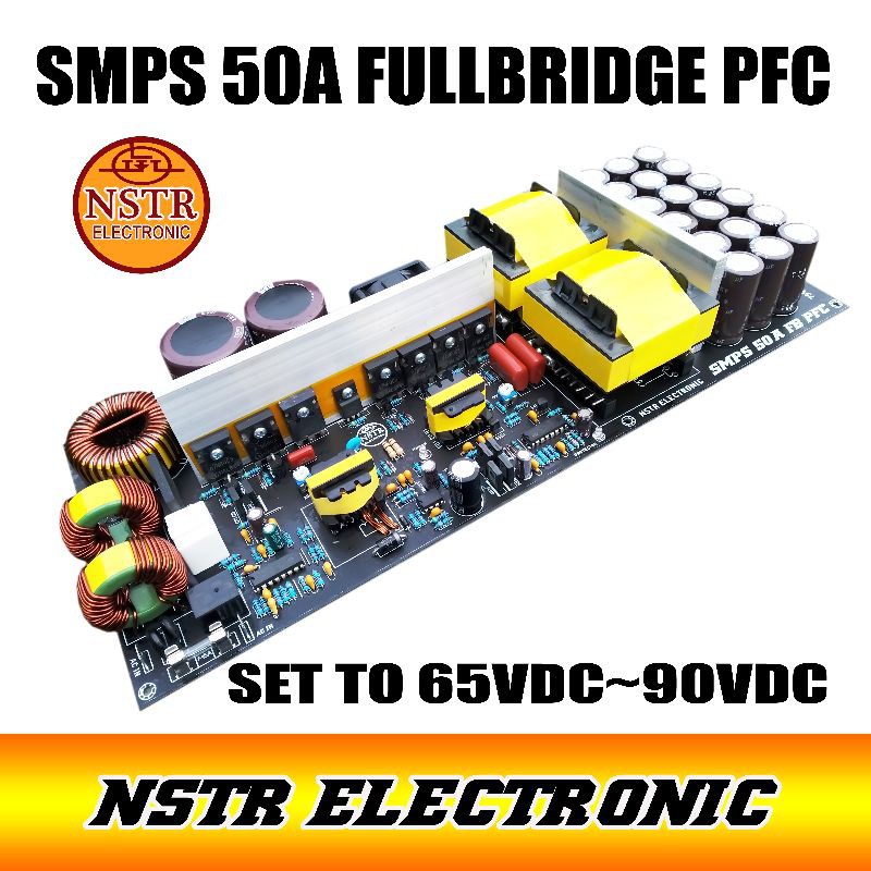 Smps fullbridge 50A 6kva PFC  engine power