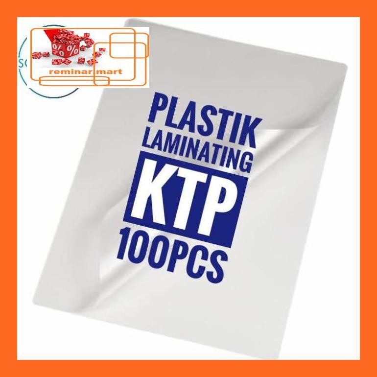 

474Srem Plastik Laminating Ktp 70 X 97Mm Xeho Laminating Plastic Laminator Repjd80E