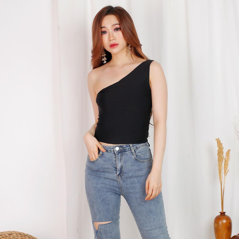 dBeautyHouse One Shoulder Tops dH059