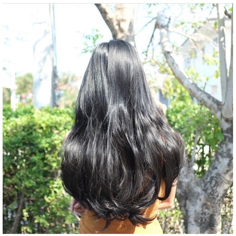 Hairclip korea biglayer Lurus Natural 45cm 60cm 70cm 9073 022S 022T 845A